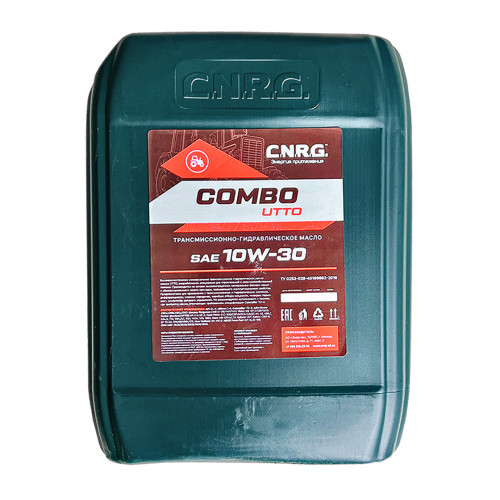Масло трансмиссионное C.N.R.G Combo UTTO 10W-30 канистра 20 л купить в РУСТЕХ ЗАПАД - Санкт-Петербург 