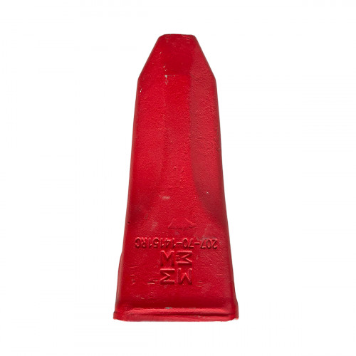 Коронка ковша Komatsu 2077014151, 2077014151RC, LK300RC, PC300RC красная кованая 7,1 кг A купить в РУСТЕХ ЗАПАД - Санкт-Петербург 